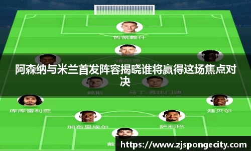 阿森纳与米兰首发阵容揭晓谁将赢得这场焦点对决